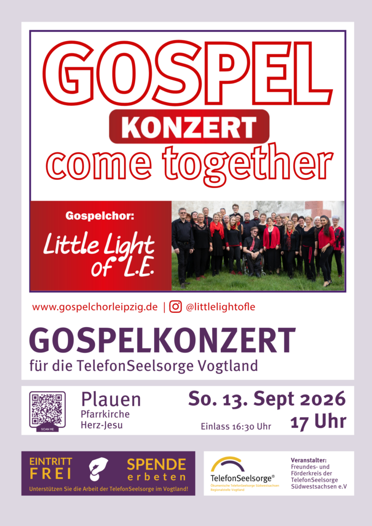 Gospel Konzert "come together" mit dem Gospelchor Little Light of L.E.